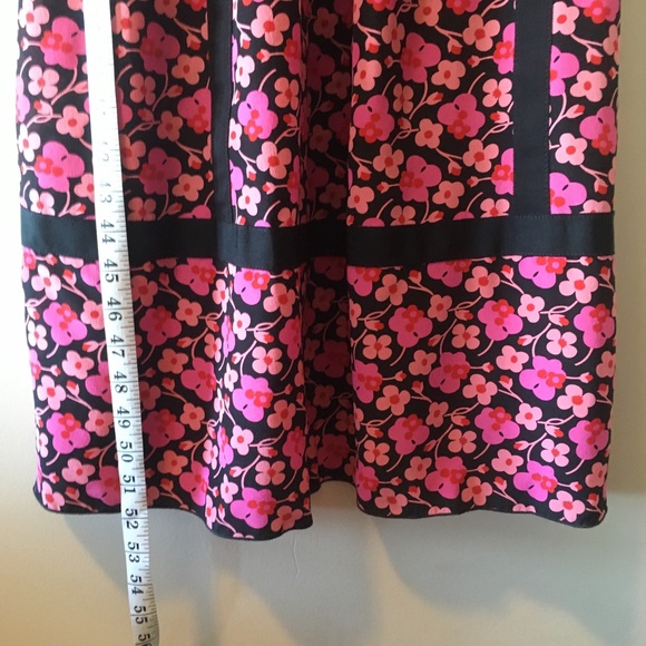 NWT ANNA SUI SILK MAXI DRESS WILDFLOWERS IN THE WIND - Picture 11 of 15